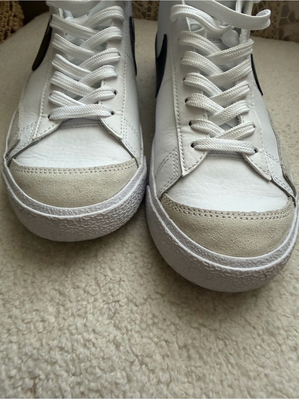 Nike Blazer Mid'77 Vintage white black Sneakers - Picture 6 of 14